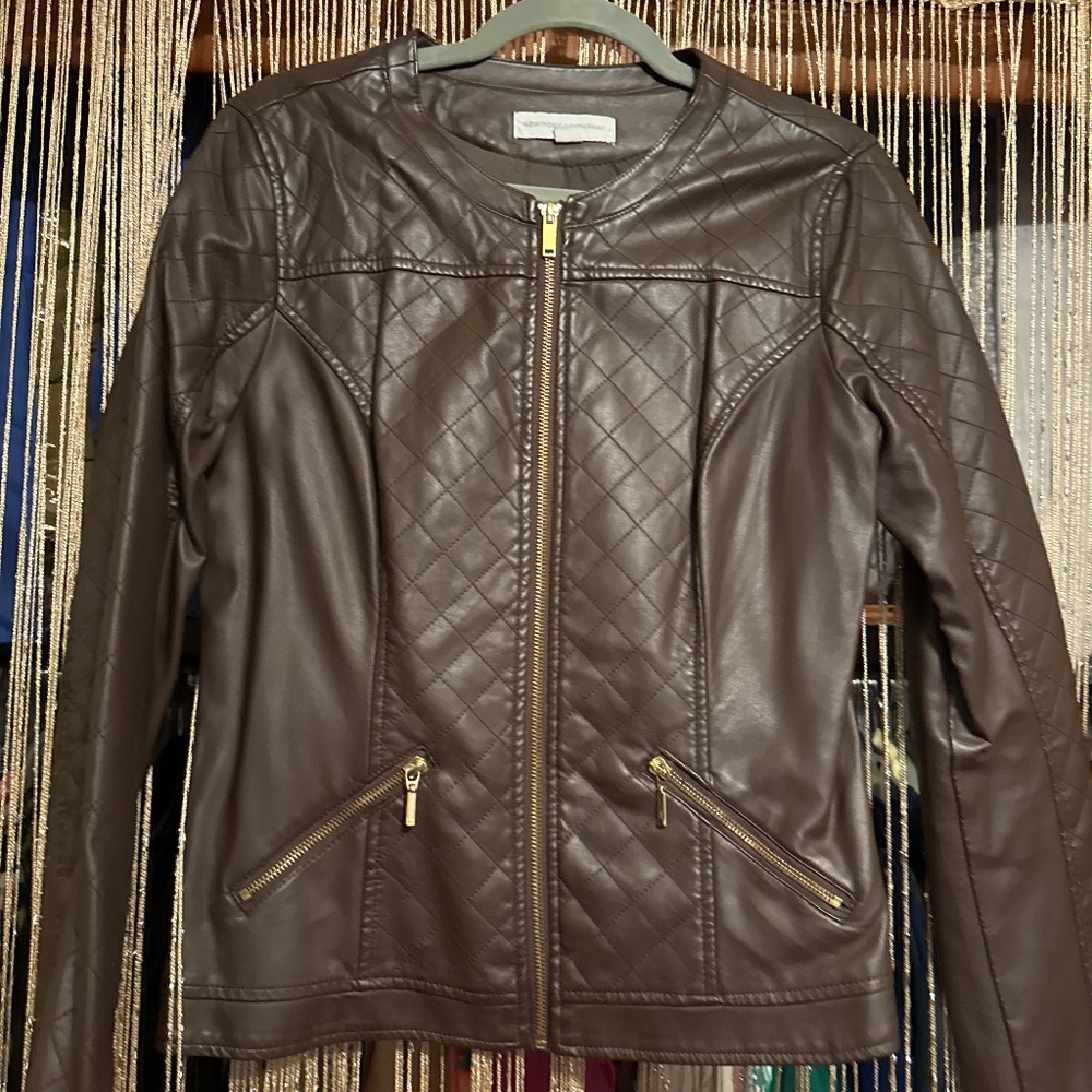 Leather jacket